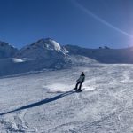 ski avec les étudiants